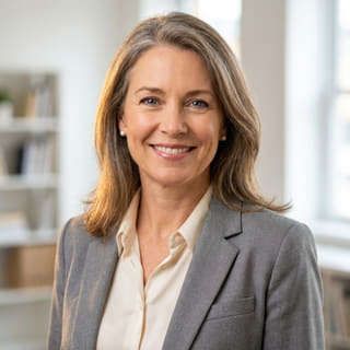 Sarah Coleman, directora financiera en Peral Invervía, mostrada en una imagen de perfil